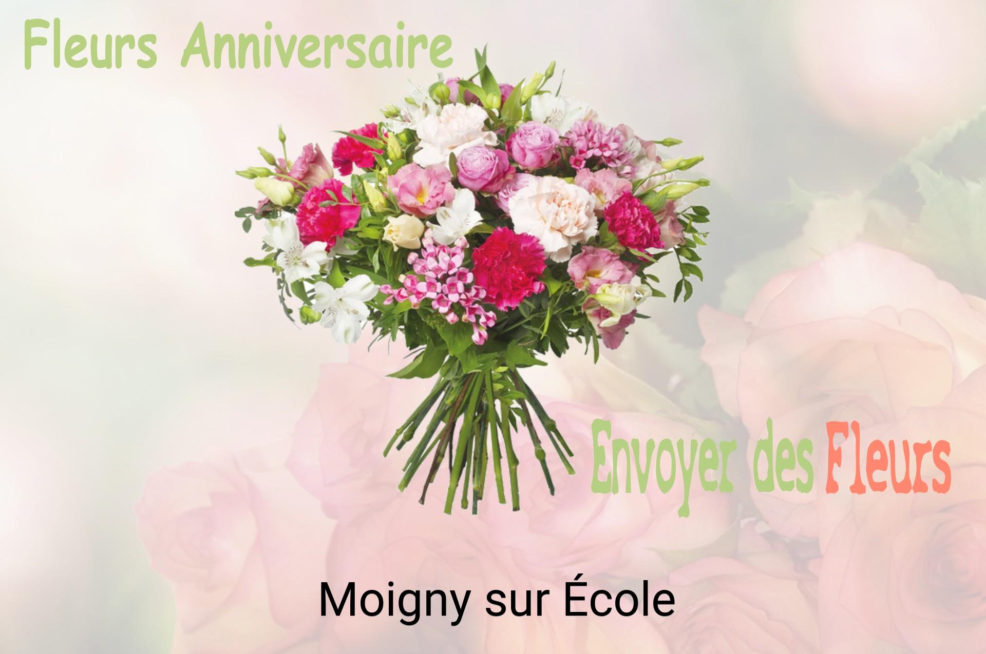 Bouquet de fleurs d’anniversaire livré à Moigny-sur-École