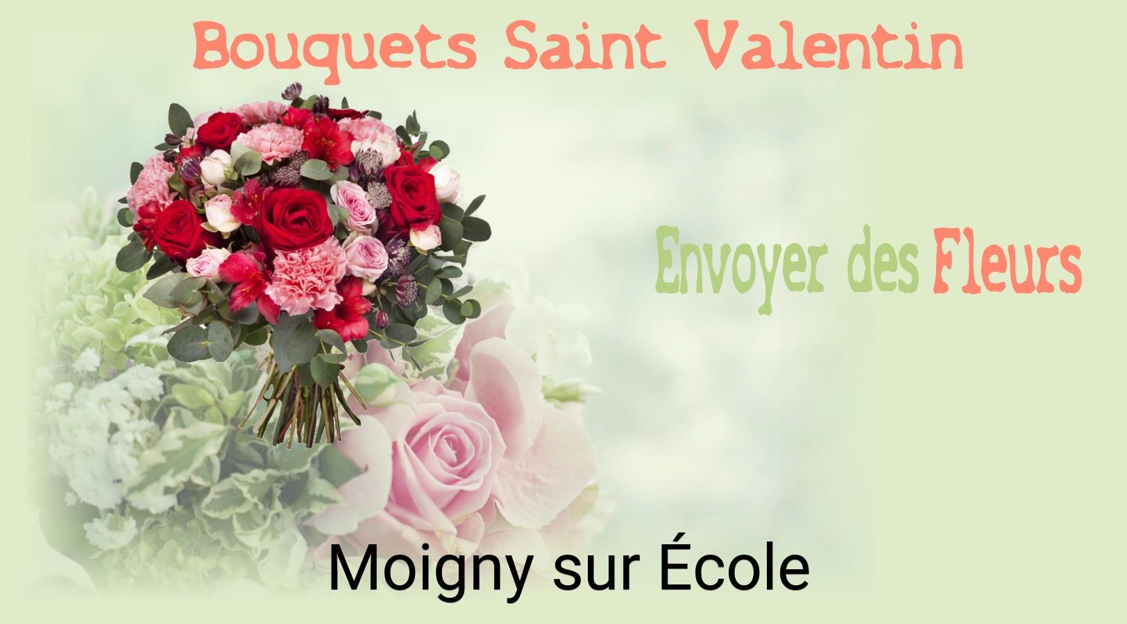 Roses de Saint-Valentin livrées à Moigny-sur-École